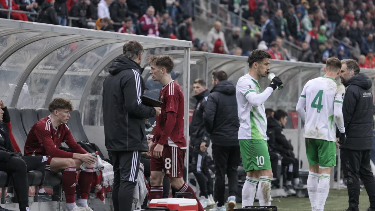Nürnberg ja Wolfsburg iskivät kahdeksan maalia tasapelissä